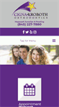 Mobile Screenshot of cignaorthodontics.com